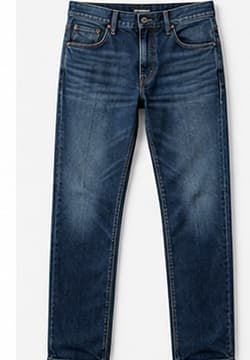 Light Wash Straight Jeans